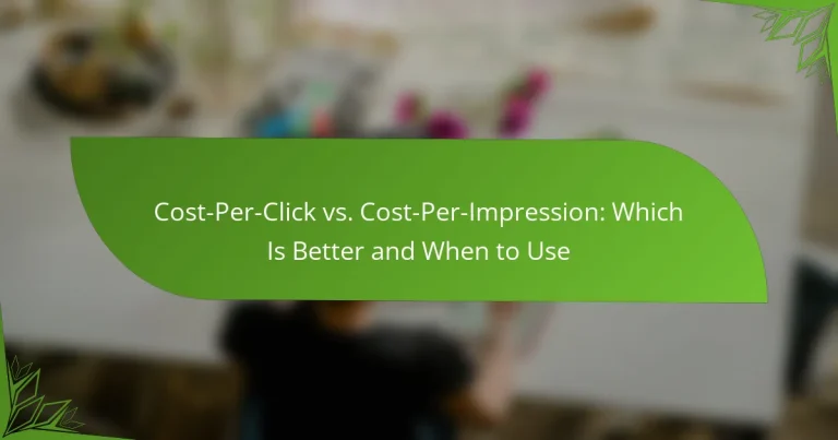 Costo Por Clic vs. Costo Por Impresión: ¿Cuál Es Mejor y Cuándo Usar?